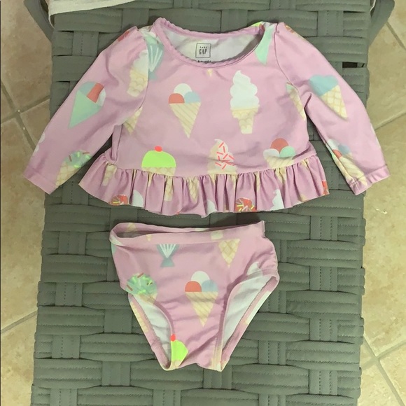Gap Ice Cream baby tankini bikini - Picture 1 of 4